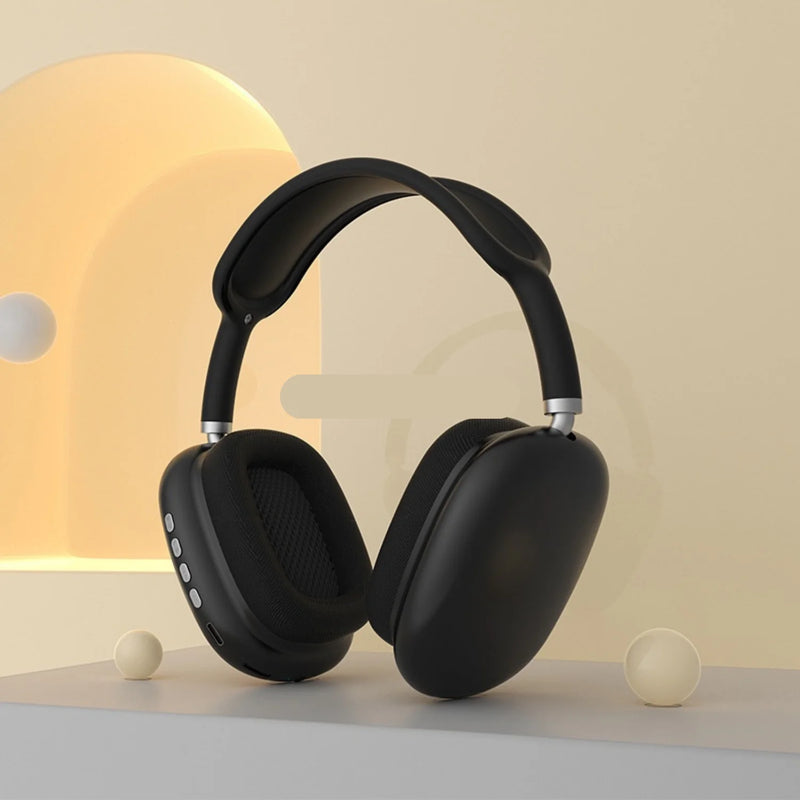 Fones de ouvido bluetooth com cancelamento de ruídos - Estilo Apple