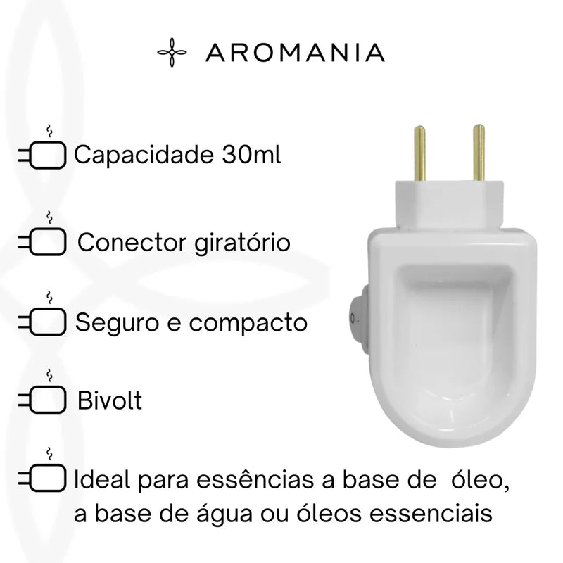 Aromatizador difusor com 5 óleos essenciais (15ml), personalize seu kit - Produto no Brasil