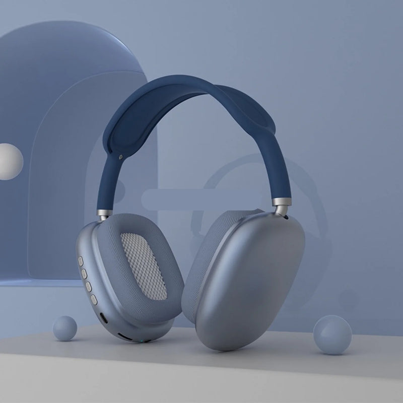 Fones de ouvido bluetooth com cancelamento de ruídos - Estilo Apple