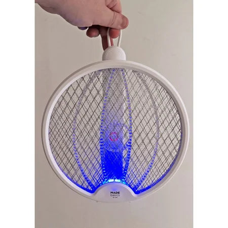 Raquete para mosquitos pernilongos - Elétrica e recarregável
