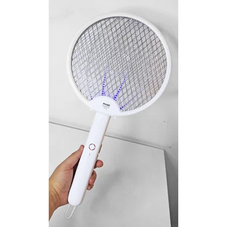 Raquete para mosquitos pernilongos - Elétrica e recarregável
