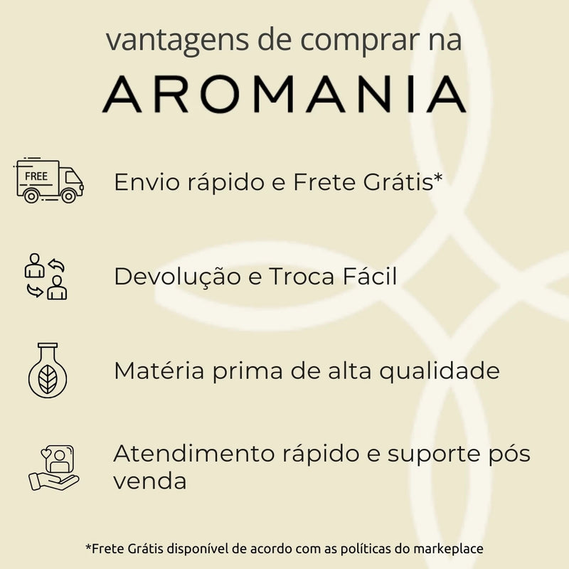 Aromatizador difusor com 5 óleos essenciais (15ml), personalize seu kit - Produto no Brasil