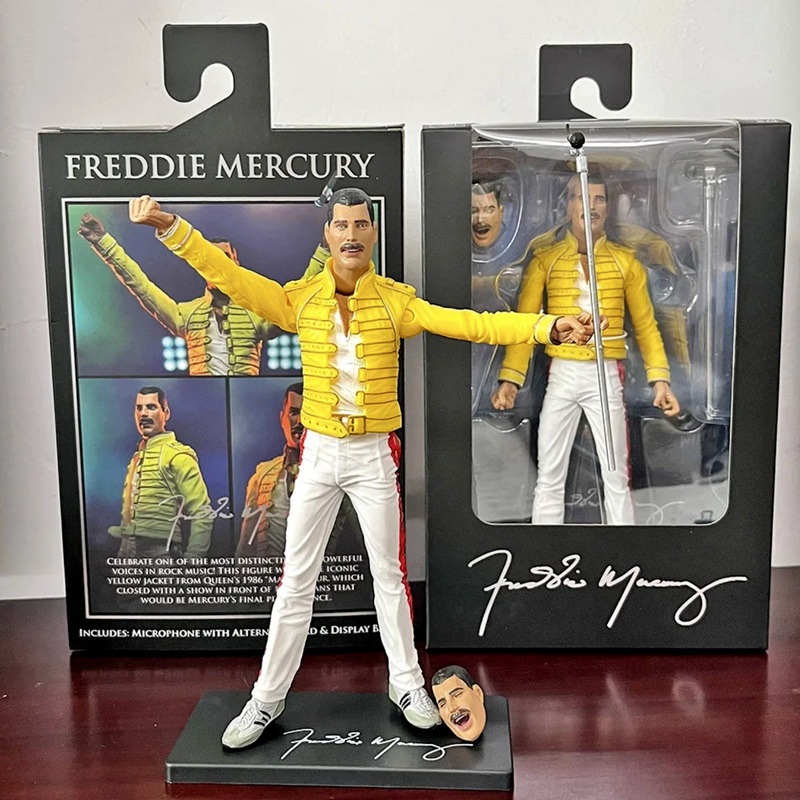 Queen - Freddie Mercury Live At Wembley Stadium  Figura de colecionador