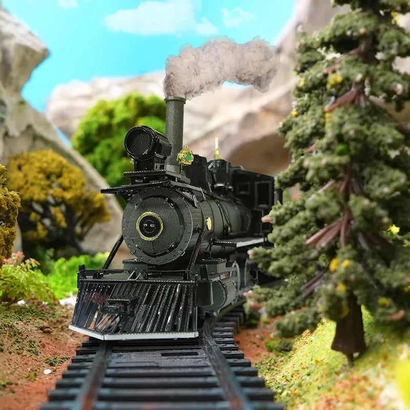 Locomotive em metal de montagem para colecionadores