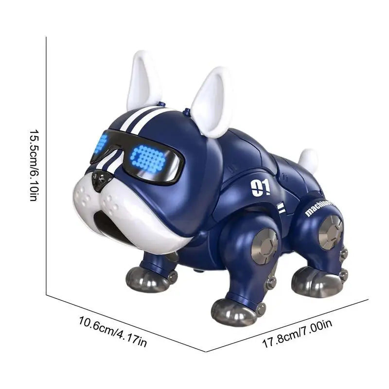 Robô Bulldog Dançarino interativo