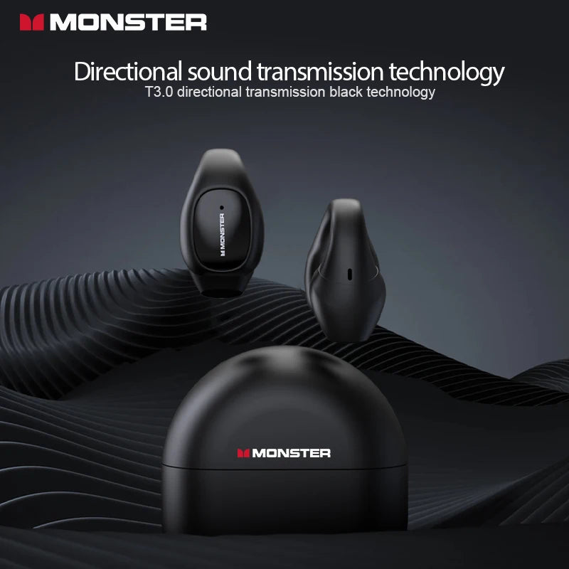 Fone de ouvido esportivo por condução óssea de alta resistência Monster