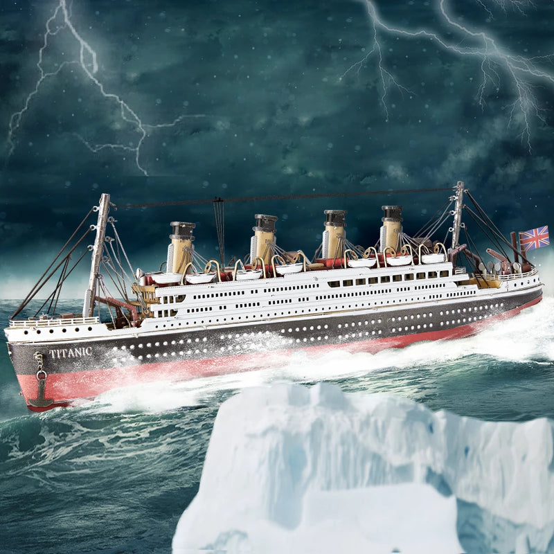 Navio Titanic para colecionador