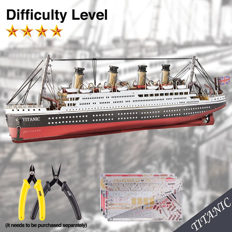 Navio Titanic para colecionador
