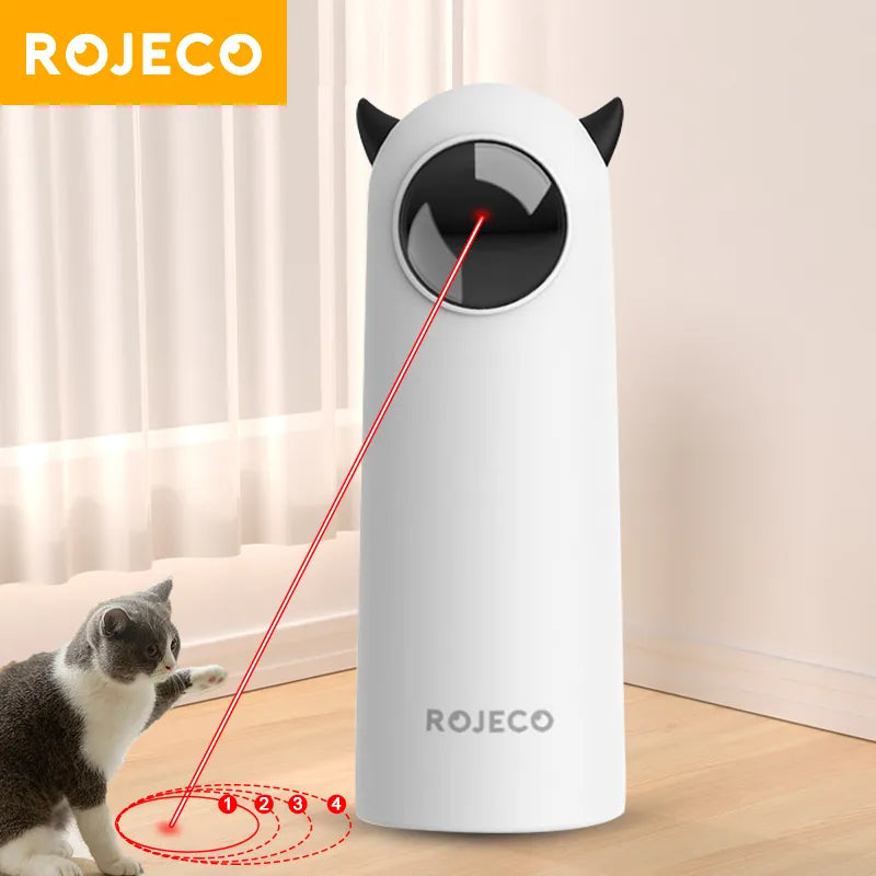 Brinquedo interativo para cães e gatos com laser LED
